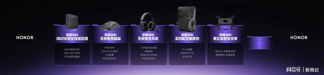 荣耀WIN游戏本发布,刷新行业散热上限,至高270W极致性能输出