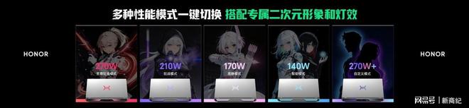 荣耀WIN游戏本发布,刷新行业散热上限,至高270W极致性能输出