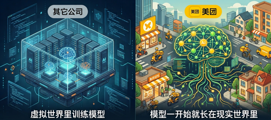 被贴上“外卖”标签的美团，凭什么做出爆火的AI模型？